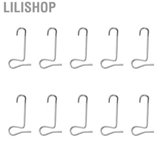 Lilishop 10Pcs Fence Wire Tensioner Tightener Metal Steel Wire Tensioning Tool Fence R NE