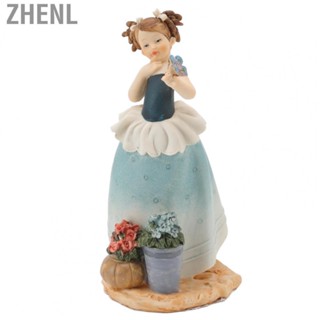 Zhenl Victorian Girl Resin Ornament Victorian Resin Ornament Exquisite For