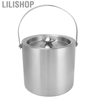 Lilishop Ice Bucket  Slip Insulated Ice Bucket For