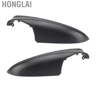 Honglai Car Rear View Mirror Cover  Rearview Mirror Rear Cover Colorfast Dustproof Black High Strength  for Vehicle