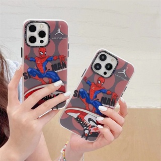 เคสแข็ง เคสไอโฟน iPhone 14 Pro Max iPhone 13 Pro Max iPhone 12 Pro Max iPhone 11 Fashion Cartoon เดอร์แมน Spider Man Hard Case