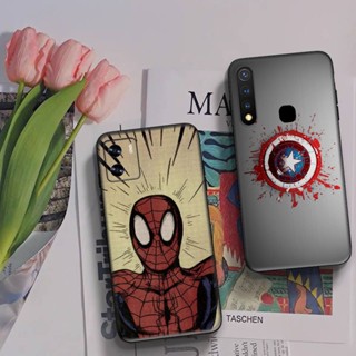 เคสโทรศัพท์มือถือ TPU แบบนิ่ม พิมพ์ลาย Marvel สําหรับ Vivo V7 V9 V11i V11 V15 V19 Pro Plus