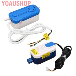 Yoaushop HVAC Condensate Pump Drain Mini Split Portable Automatic for Air Conditioner AC110‑240V 24L/h Furnace Dehumidifier