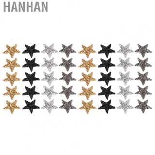 Hanhan Iron On   40Pcs Rhinestone  Delicate  for Hats