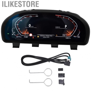 Ilikestore Digital Cluster Instrument  Reliable Oil Pressure Fuel Consumption Car LCD Screen Meter  for Auto