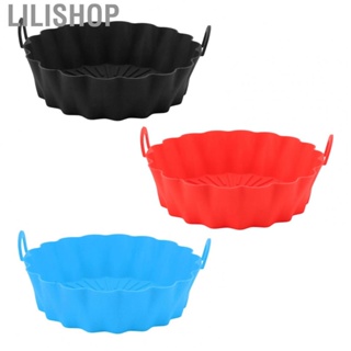 Lilishop 7.5inch Fryer Liners  Grade Prevents Stick Reusable Fryer Silicone