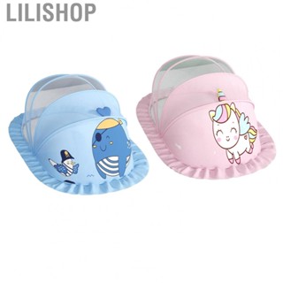 Lilishop Baby Fly Net Tent  Folding Baby Net Tent Iron Wire Support Bottomless  for Bedroom