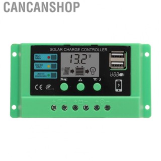 Cancanshop Solar Charge Controller  Industrial Main Control  12V 24V Adjustable PWM Solar Charge Controller  for Industry