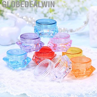 Globedealwin Travel  Containers Small Portable Lightweight Empty Lotion Container Empty Refillable Cosmetic Jars with Lid