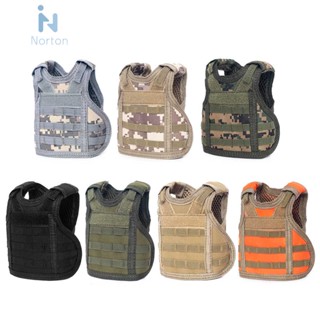 Molle ชุดเสื้อกั๊ก พร้อมสายคล้องไหล่ ปรับได้ สําหรับขวดเบียร์