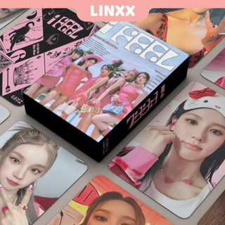 Linxx โปสการ์ด อัลบั้มรูปศิลปินเกาหลี I-DLE I FEEL Album Lomo 55 ชิ้น