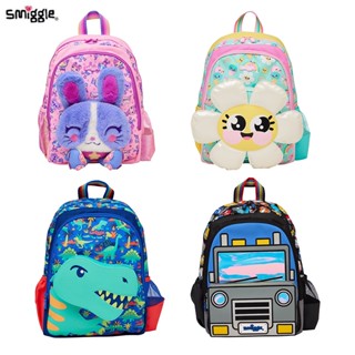 กระเป๋าเป้สะพายหลัง น้ําหนักเบา ลายการ์ตูน Australia smiggle สําหรับเด็กนักเรียนประถม ผู้ชาย และผู้หญิง