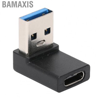 Bamaxis Cable Adapter Compact Data Transmission 90 Degree USB To Type C