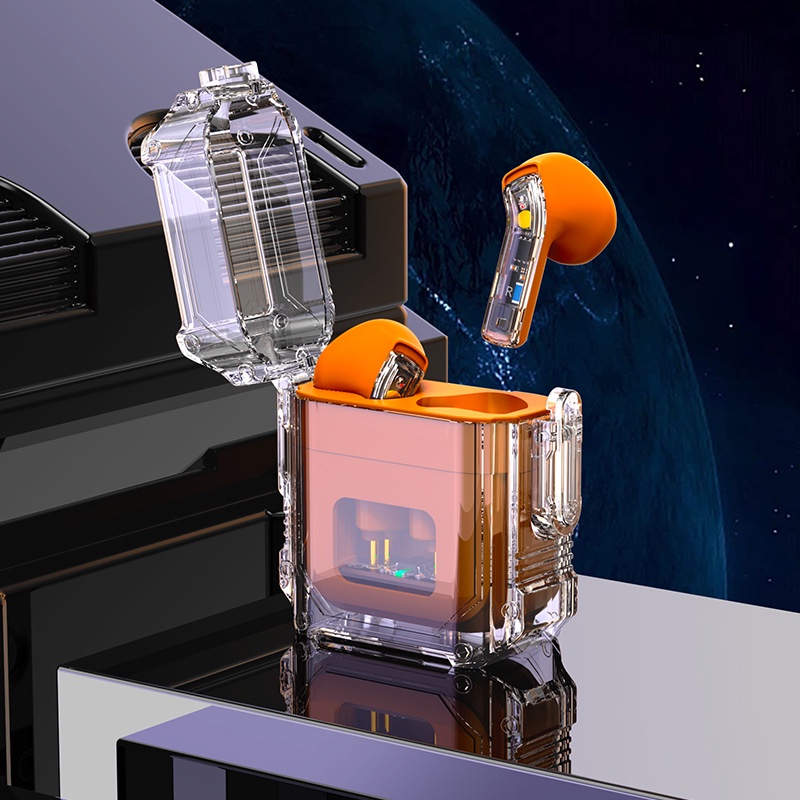 ใหม่ หูฟังบลูทูธไร้สาย 5.3 TWS X3 ลดเสียงรบกวน หลากสี 9D