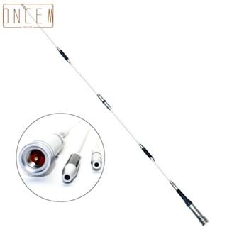 【ONCEMOREAGAIN】Dual Band Antenna 150W High Gain Antenna Lightweight Silver 100% Brand New