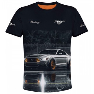 เสื้อยืด ลาย Ford Mustang D010 3D