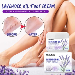 Lavender Oil Hand Foot Repair Cream Whitening Brightening Moisturizing Hydrating Soothing Damaged Skin Nourishing Anti Cracked Firming Smoothing Delicate Skin Care 100g