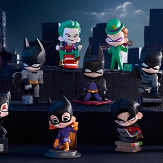 ✿POPMART DC GOTHAM CITY เมือง Gotham กล่องตาบอด  สไตล์ที่เลือกได้ น่ารักตุ๊กตา ของเล่น