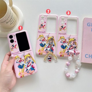 ใหม่ เคสโทรศัพท์มือถือ แบบฝาพับ ป้องกัน ลายผู้หญิงน่ารัก สร้างสรรค์ สําหรับ OPPO Find N2 Flip 5G Find N2