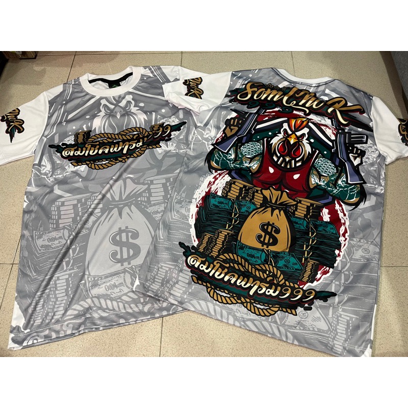 New Black White Thai Shirt ดีไซน์ใหม่โดย BBWSHOP jersey qualiti