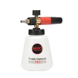 MJJC - Foam Canon PRO (รุ่นที่2) (กระบอกพ่นโฟมที่ให้โฟมหนานุ่ม/เเน่น) พร้อมปลั๊กสวมไว 1/4G กระบอกโฟม ปืนพ่นโฟมล้างรถ โฟมแลนซ์