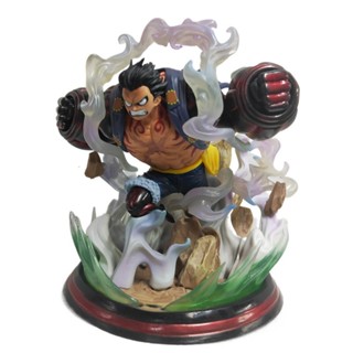 Spot all-in-one GK anime statue model gear 4 monkey D Luffy Action Figure 24cm height statue collection toy doll Figma