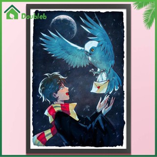 【Doub X ✮】ชุดปักครอสติช ผ้าฝ้าย 11CT พิมพ์ลาย Harry Potter ✮