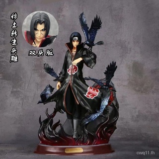 พร้อมส่ง โมเดลฟิกเกอร์ รูปปั้นนารูโตะ GK Uchiha Itachi Palace Crow Itachi สองหัว คุณภาพสูง ของขวัญ 24 ชั่วโมง สําหรับตกแต่ง