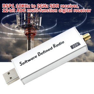 Rsp1 ตัวรับสัญญาณ 10KHz เป็น 2GHz SDR USB2.0 12-Bit ADC เข้ากันได้กับวิทยุ RSP1 HF AM FM SSB CW