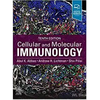 全彩英文书 Cellular and Molecular Immunology 现货