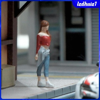 [Lzdhuiz1] ฟิกเกอร์เพ้นท์สี 1:64 สําหรับฉากสถาปัตยกรรม DIY