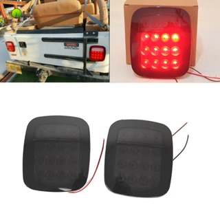 ไฟท้ายรถยนต์ LED ควัน ไฟเบรก ไฟเลี้ยว สําหรับ Jeep Wrangler TJ CJ YJ 1976-2006