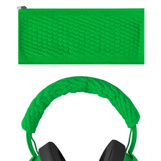 Geekria ผ้าคาดศีรษะ ยืดหยุ่น แบบเปลี่ยน สีเขียว สําหรับ Razer Kraken ProV2 7.1 V2 Ultimate