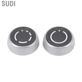 Sudi Center Console Volume Knob Rustproof  Crack 1Pair Stylish  Control Sensitive Easy Operation for Boxster