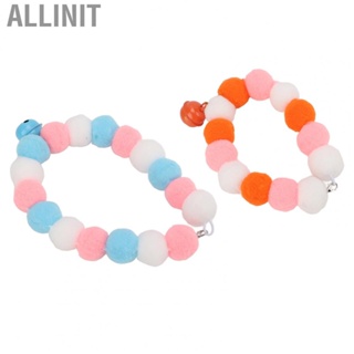 Allinit Pet Collar Soft Lightweight  Balls Cute Dog  With Bell For Par