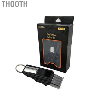 Thooth Sports Whistle Professional Clear  Small Black Composite Material Referee for Basketball