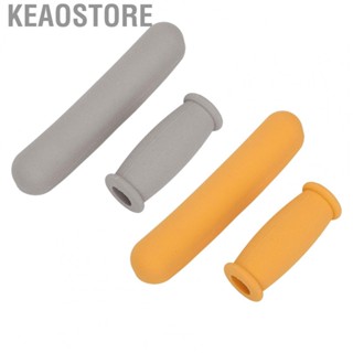 Keaostore 4pcs Extra Thick Cushioned  Slip TPU Crutches Replacement Pad For Armpits Ha