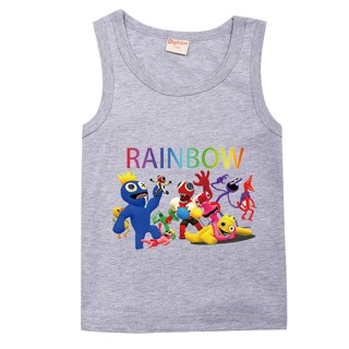 Roblox ชุดเสื้อผ้า ลายการ์ตูน สีรุ้ง สําหรับเด็ก ขายส่ง 8874