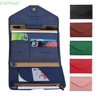DAMAO กระเป๋าสตางค์ กระเป๋าใส่บัตร เหมาะกับการเดินทาง ไปต่างประเทศ สําหรับผู้ชาย และผู้หญิง