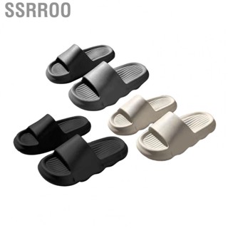 Ssrroo Men Shower Sandals  Bouncy Quick Drying Slip Resistant Lightweight PVC Super Soft Pillow Slippers for Bathroom Male