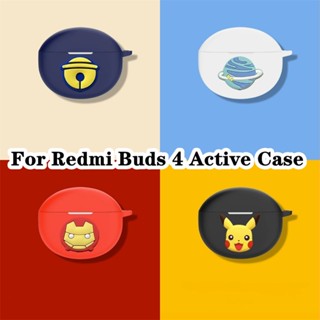 【ส่วนลด】เคสหูฟัง แบบนิ่ม ลายการ์ตูน สําหรับ Redmi Buds 4 Redmi Buds 4