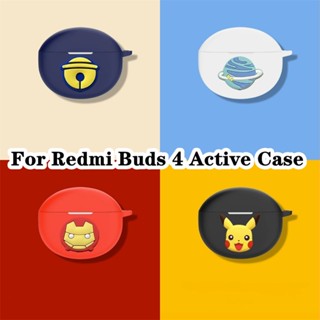 【Case Home】เคสหูฟัง แบบนิ่ม ลายการ์ตูน สําหรับ Redmi Buds 4 Redmi Buds 4