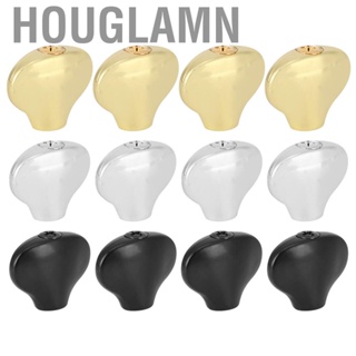 Houglamn Tuning Pegs Cap  3 Colors Zinc Alloy Guitar Small Fish Tail Shape for Ukulele Bass