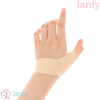 LANFY สายรัดข้อมือ แบบยืดหยุ่น บรรเทาอาการปวดนิ้วหัวแม่มือ