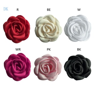 Dk Camellia เข็มกลัด ผู้หญิง แฟชั่น ปกเสื้อ กิ๊บติดผม หมวก เครื่องประดับ เข็มกลัดดอกคามิเลีย