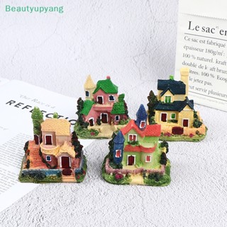 [Beautyupyang] บ้านตุ๊กตาเรซิ่น ขนาดเล็ก สําหรับตกแต่งบ้าน สวน