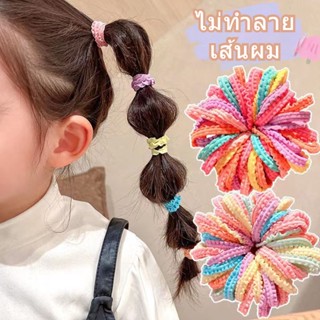 ยางรัดผมหางม้า ขนาดเล็ก สีแคนดี้ สําหรับผู้หญิง