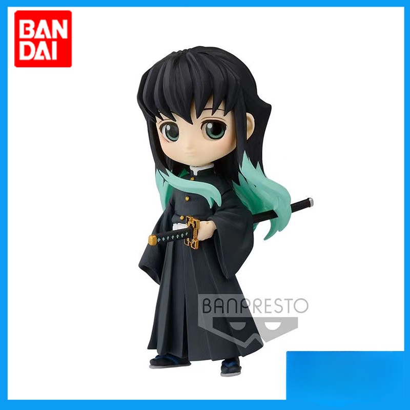 Bandai รูป Demon Slayer QPosket รูปเครื่องประดับ Tokito Muichiro ยี่ห้อใหม่พร้อมสต็อก