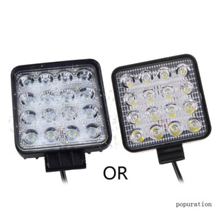 Pop ไฟฟลัดไลท์ LED กันน้ํา สําหรับรถบรรทุก ออฟโร้ด