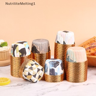 [NutriliteMelting1] ถ้วยกระดาษ สําหรับใส่คัพเค้ก มัฟฟิน 50 ชิ้น [TH]